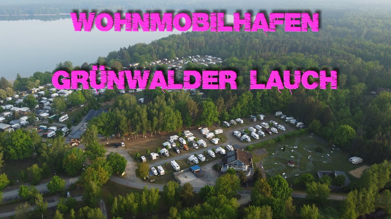 Wohnmobilhafen Grünwalder Lauch | Faszination in der der Lausitz | Campingplatz und Wohnmobilhafen