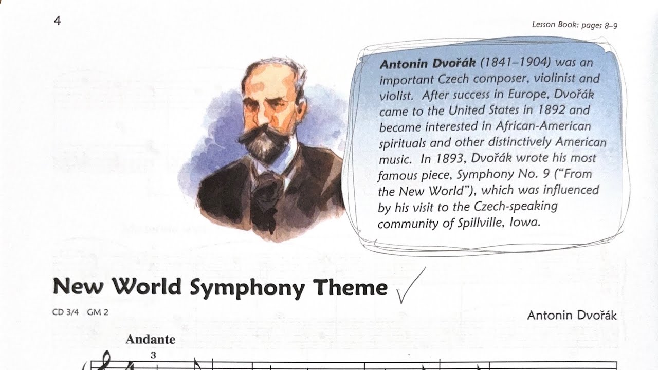 Performance 3: New World Symphony Theme - Orchestration with Piano Accompaniment Track