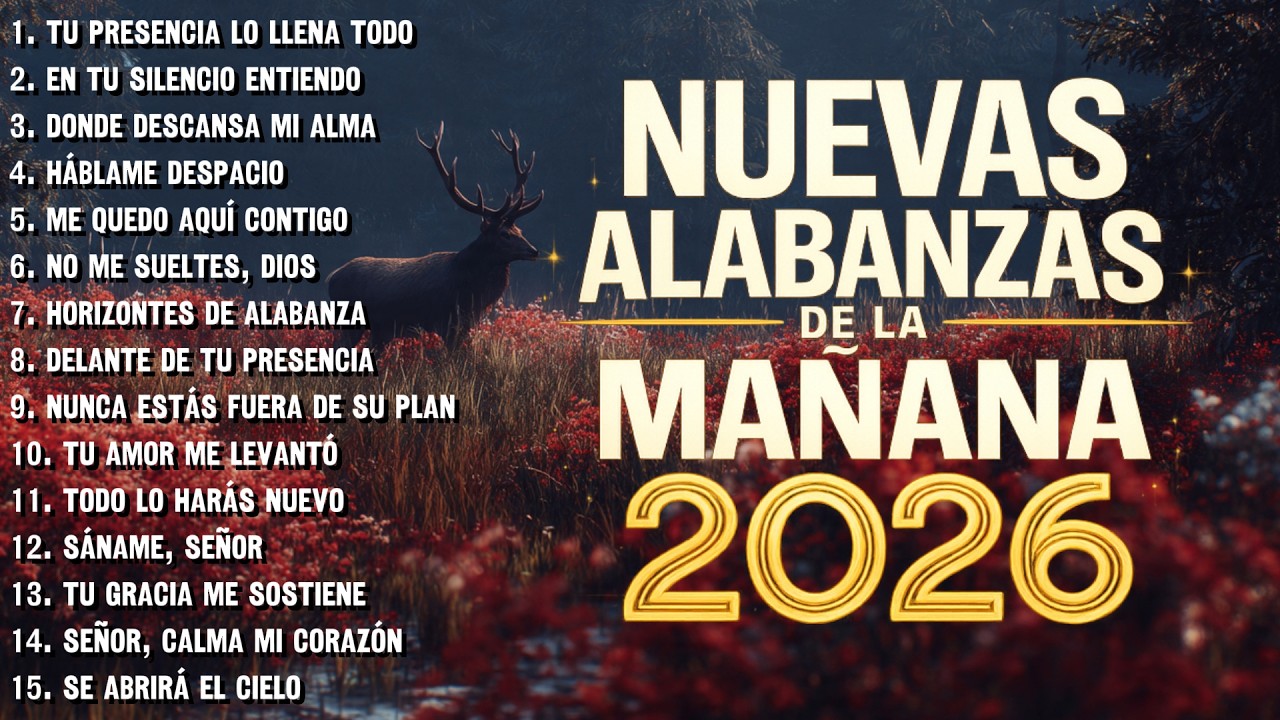 MÚSICA CRISTIANA QUE RENUEVA TU ESPÍRITU Y TU FE - ALABANZAS QUE LLENAN TU CORAZÓN DE PAZ PARA