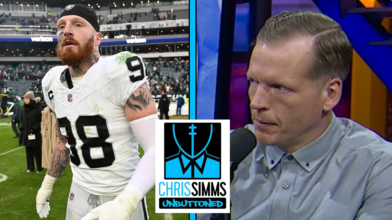 Should Raiders trade Maxx Crosby after hiring Klint Kubiak? | Chris Simms Unbuttoned | NFL on NBC