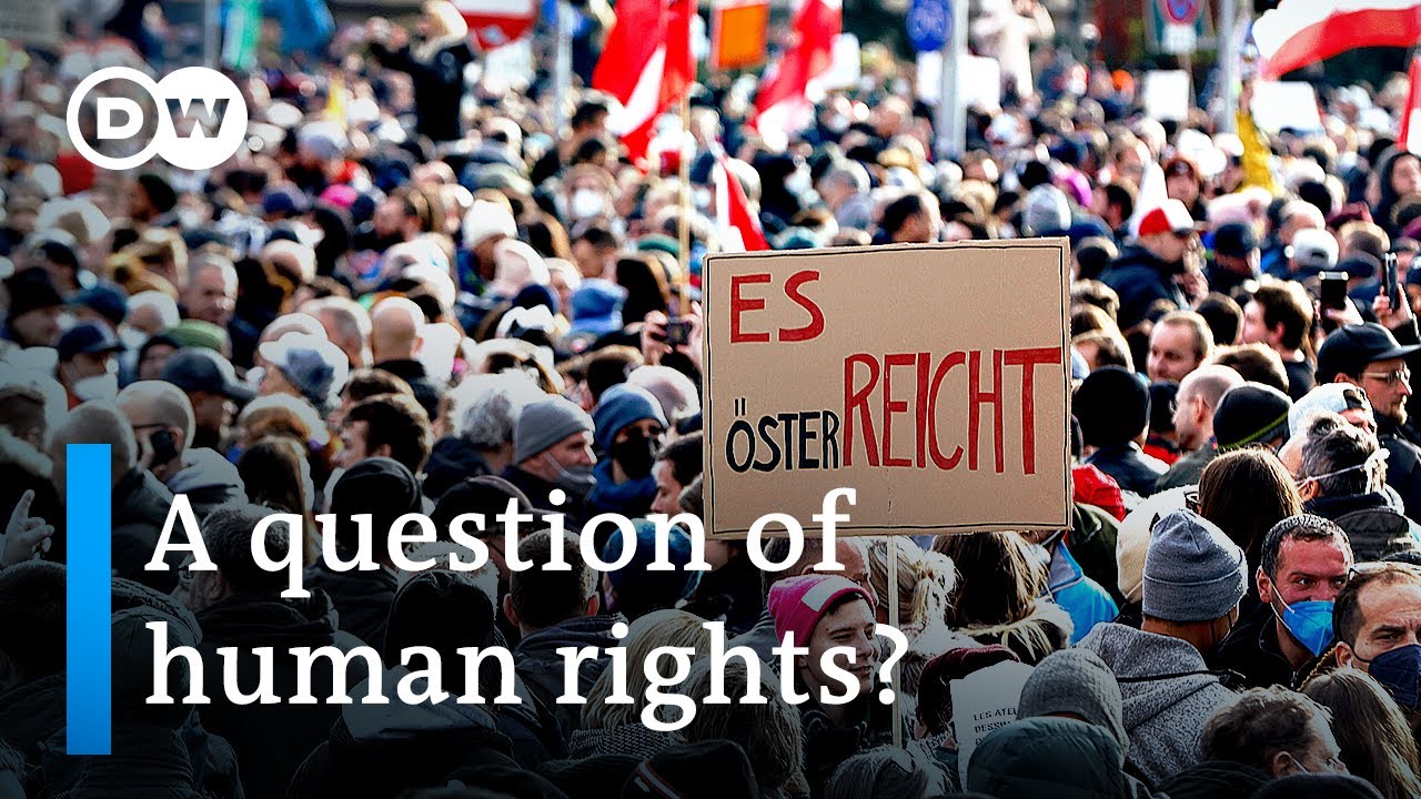 COVID Austria: Thousands protest vaccine mandate, lockdown,  | DW News