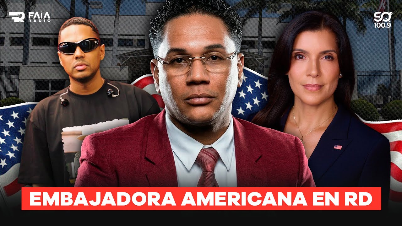SANTIAGO MATÍAS PONE A TEMBLAR COMUNICADORES CON VISITA DE EMBAJADORA AMERICANA