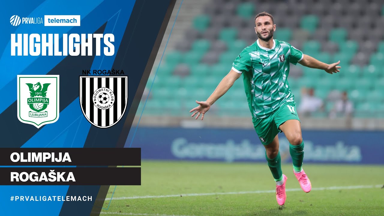 Olimpija 5 - 0 Rogaška | 2. krog 2023/24 #PrvaLigaTelemach