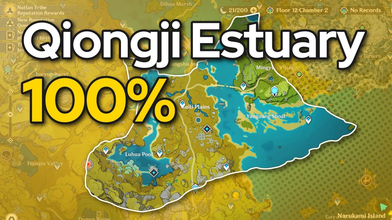 Qiongji Estuary 100% exploration guide
