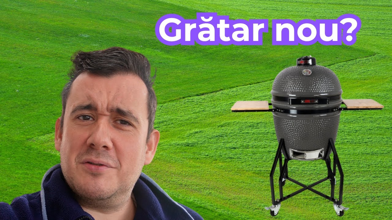 Am luat gratar tip kamado de la Grill Guru- ce face? Merita banii? Reteta pulled pork!