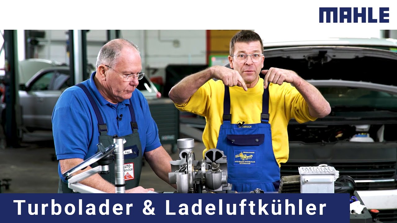 Die Autodoktoren und MAHLE beim Turbolader- und Ladeluftk&uuml;hler-Tausch