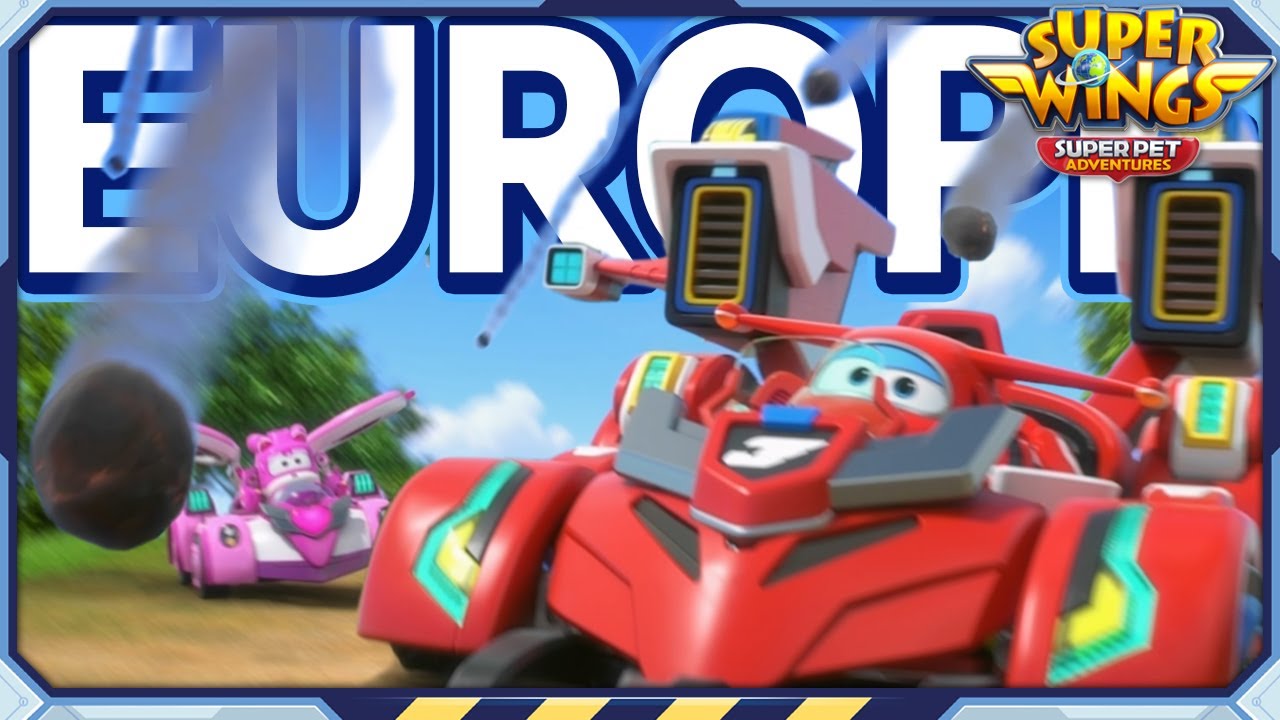 [SUPERWINGS7] Europe part2 | Superwings Superpet Adventures | S7 Compilation