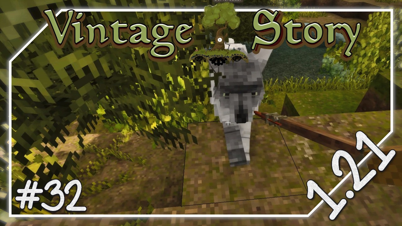 Vintage Story 1.21 ep32 - Le(s) grand(s) méchant(s) loup(s)
