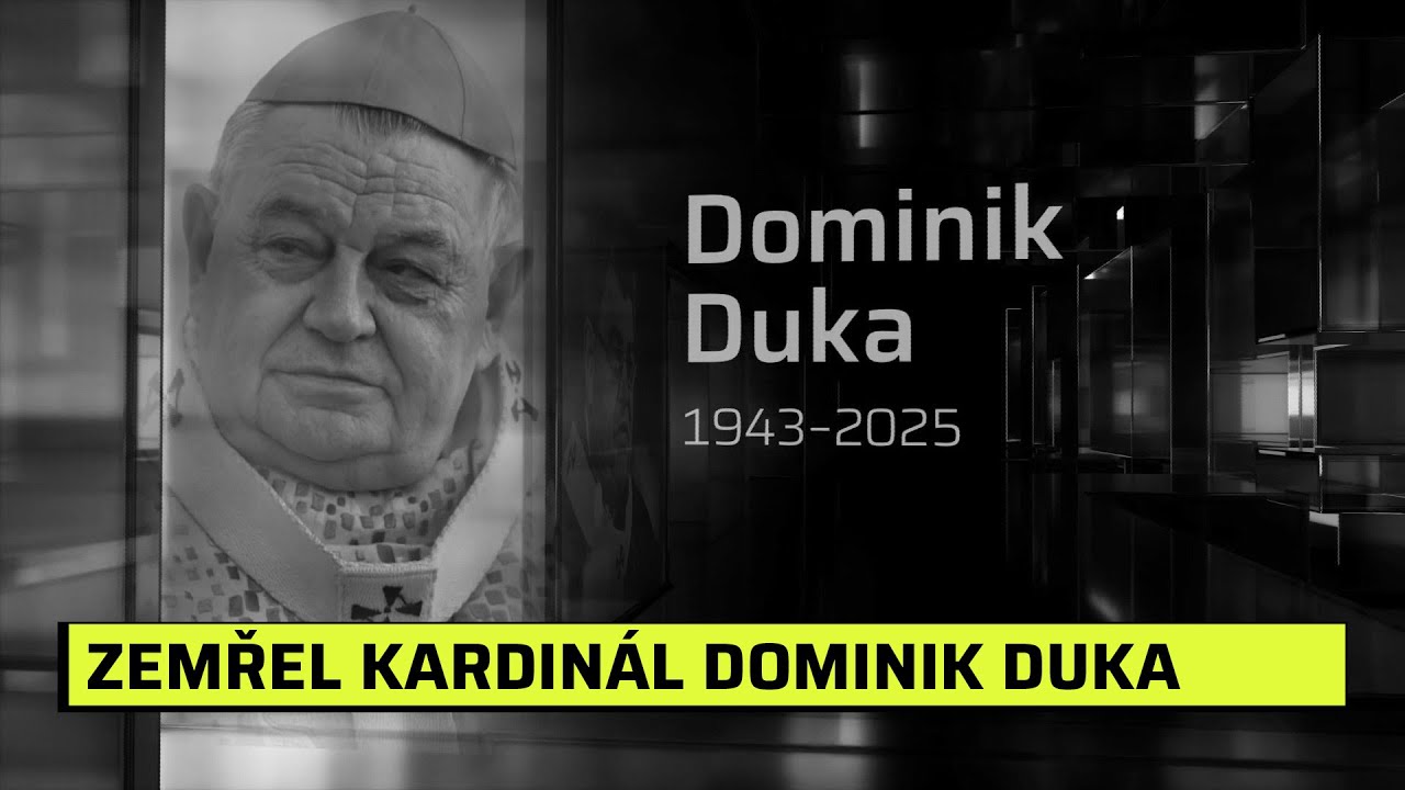 Zemřel kardinál Dominik Duka, bylo mu 82 let