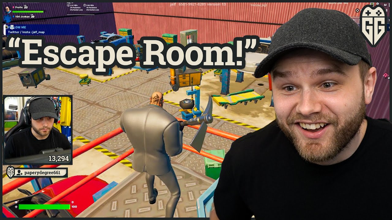Escape Room med Jonkan! | Fortnite