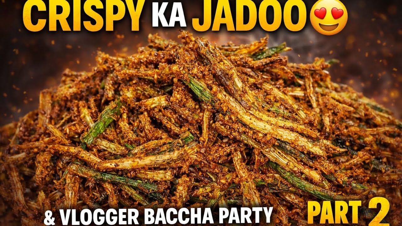Bhindi Fry crispy and crunchy ladyfinger #food #indianrecipe #cooking #ladyfingerrecipes 