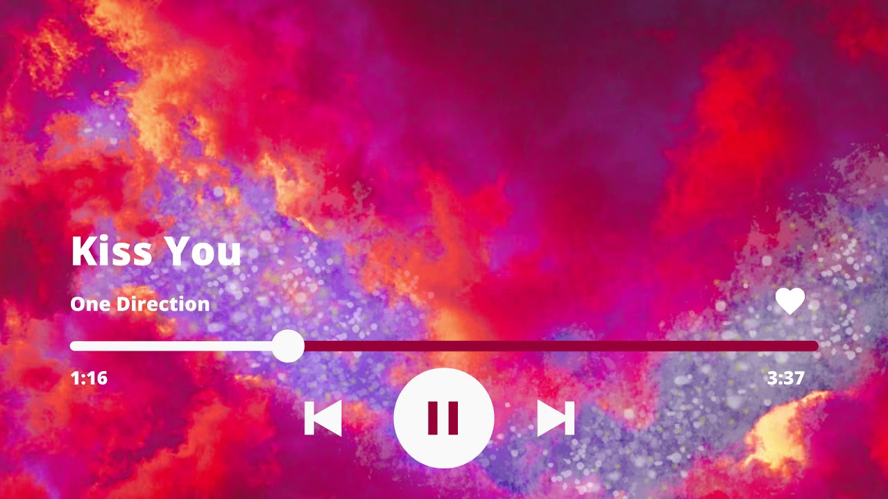 Kiss You - One Direction (slowed+reverb)