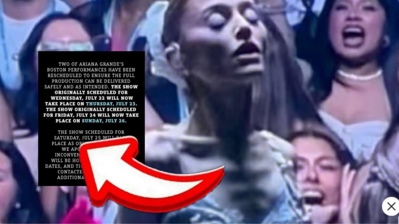 Ariana Grande CANCELS TOUR? NEW Postponed DATES!
