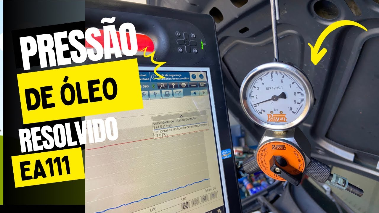Pressão do óleo Motor EA111 resolvido. (((Veja como)))