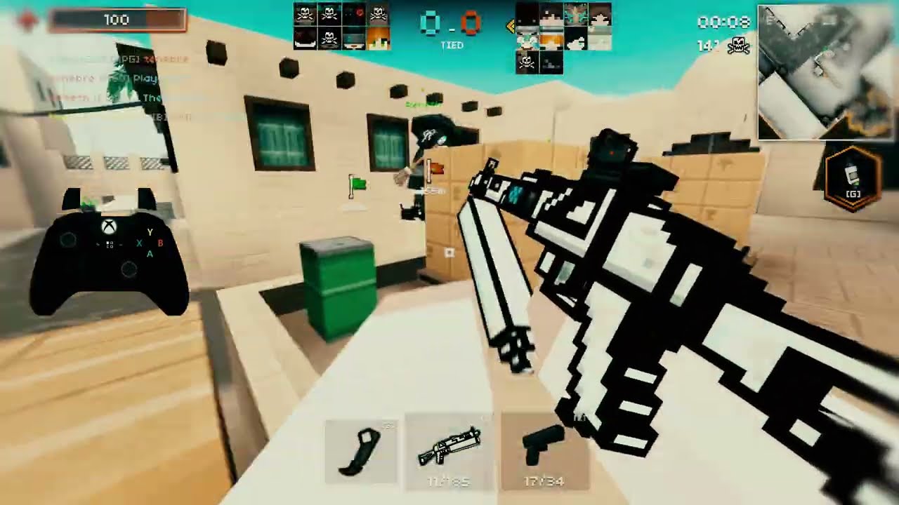Pixel Strike 3D -  CTF GAMEPLAY (143-13)
