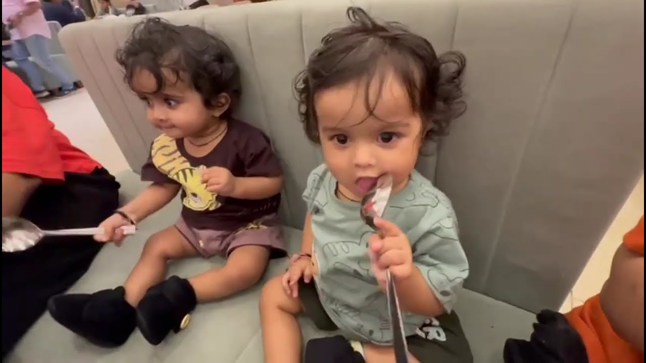 Pari prisha ahemdabad gaya 🚘 🛍️ prisha mummi ne lalchave che😅😂🤣