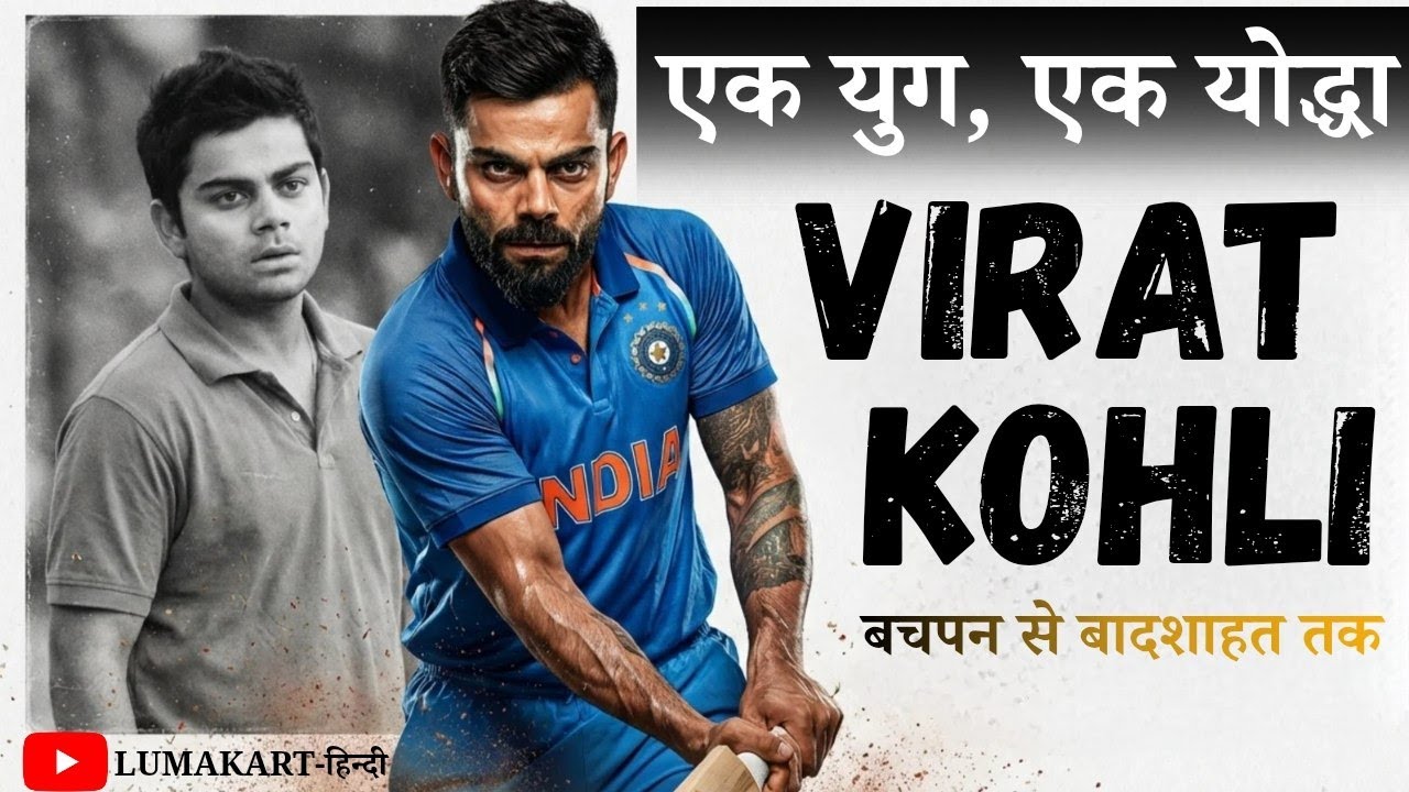 Virat kohli: बचपन से बादशाहत तक | एक ज़िद्दी चैंपियन | विराट कोहली