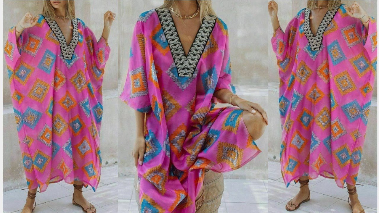 Oversized Kaftan Dress | Bubu Dress | Cutting And Stitching