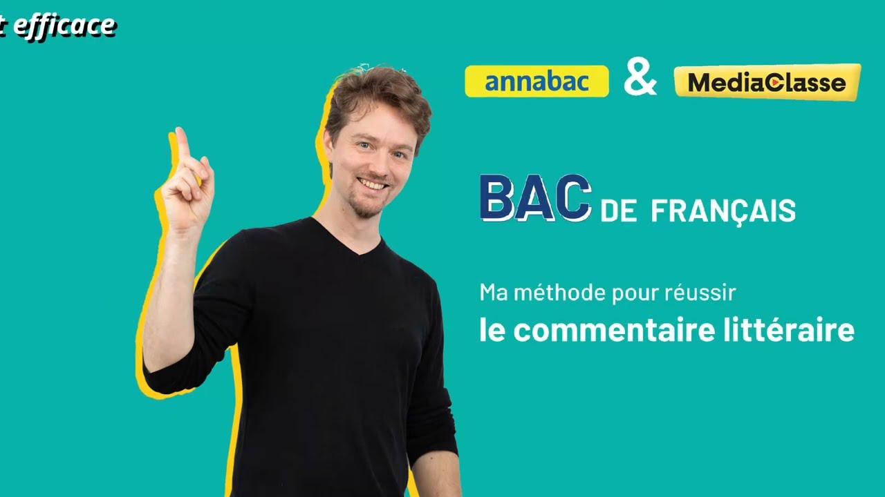 Bac de français 2026 - Ma méthode 100 % efficace pour réussir le commentaire littéraire