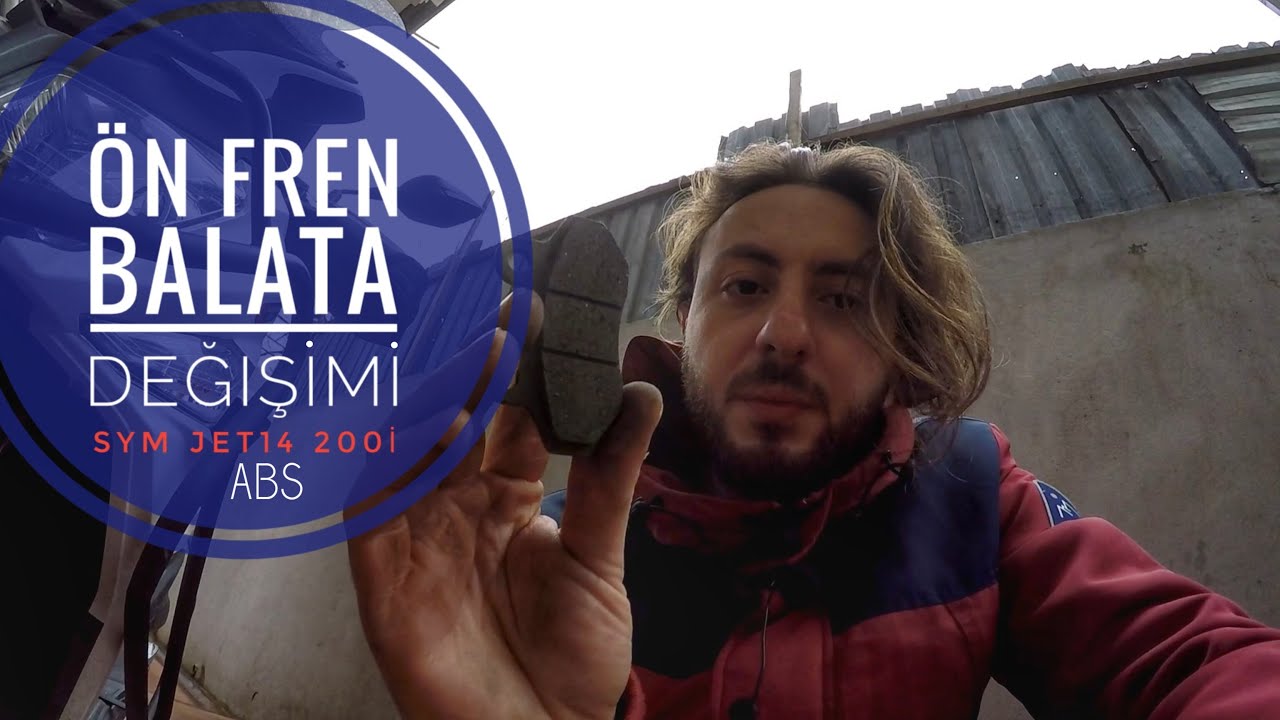 Ön Fren Balata Değişimi/ Sym Jet14 200Abs