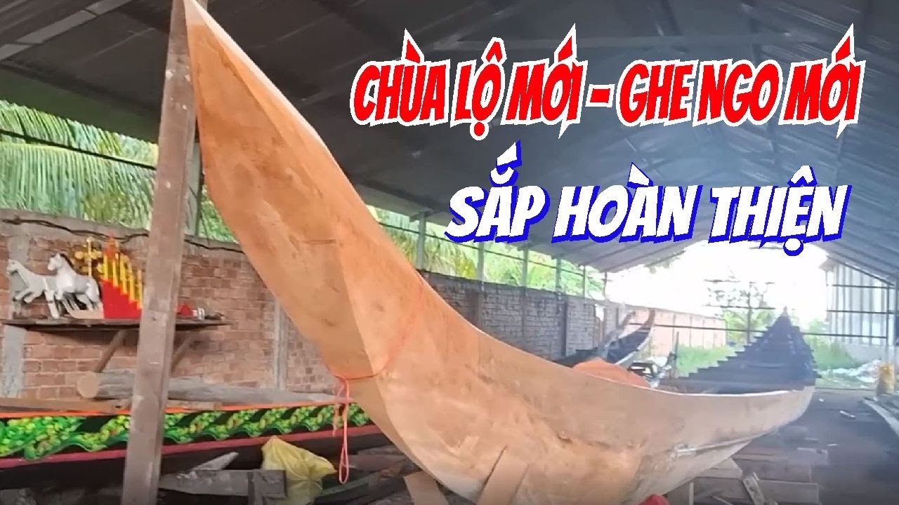 CẬN CẢNH GHE NGO CHÙA LỘ MỚI | GẦN HOÀN THIỆN CHUẨN BỊ ĐUA NĂM 2025 | SÓC TRĂNG 360