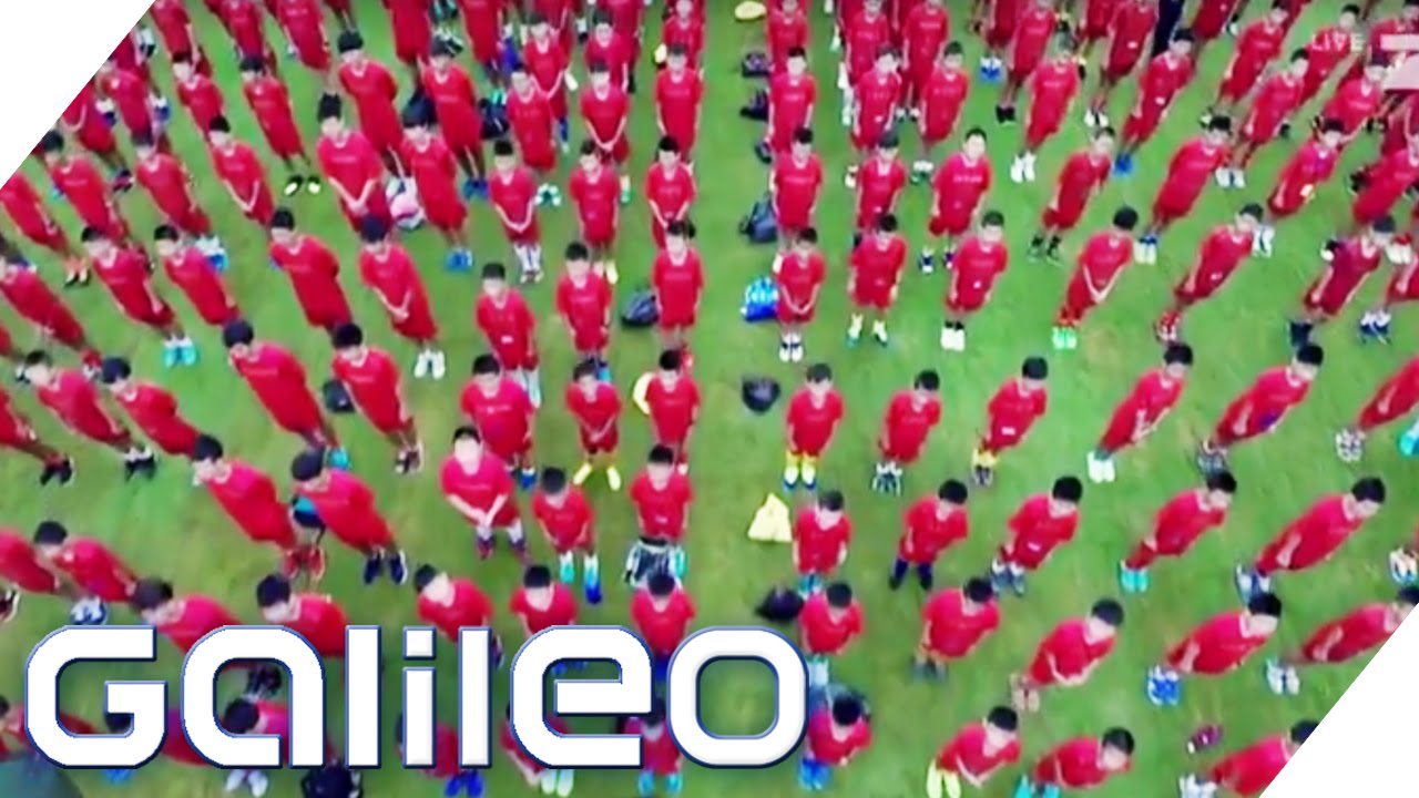 Fussballinternat in China | Galileo | ProSieben