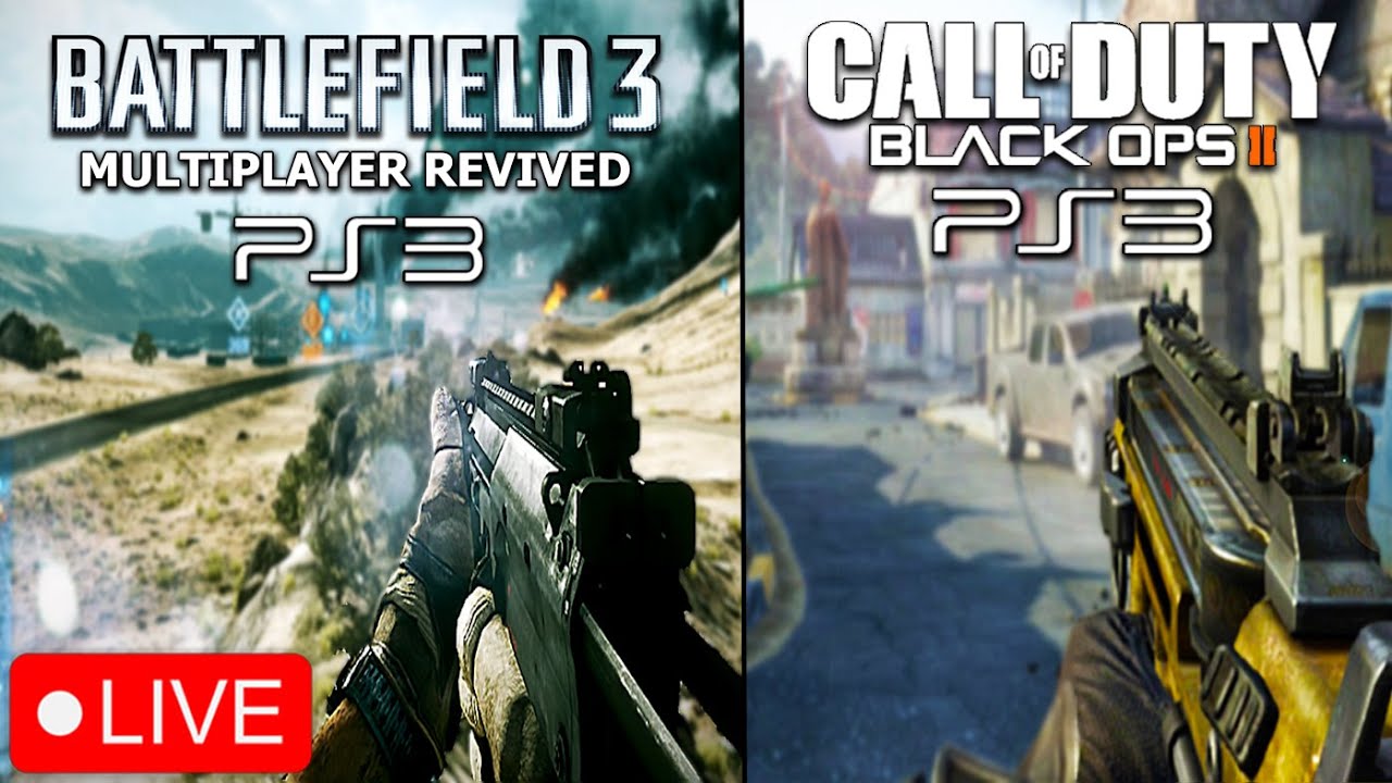🔴REVIVING BF3 ONLINE ON PS3 THEN JOINING JIMBLES COD BO2 TOURNEY ON THE PS3