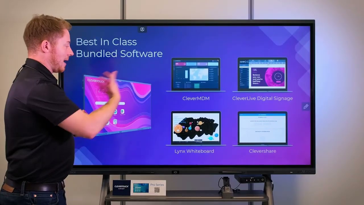 Clevertouch Pro Series - CleverLive Overview