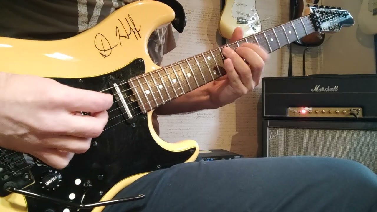 Toto's These Chains transformed into a guitar instrumental...!!