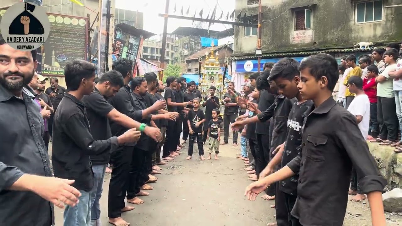 10_Muharram_1446Hijri || Juloos-E-Aza Yaume Ashura || Markazi Shia Haidery Jama Masjid (Bhiwandi)