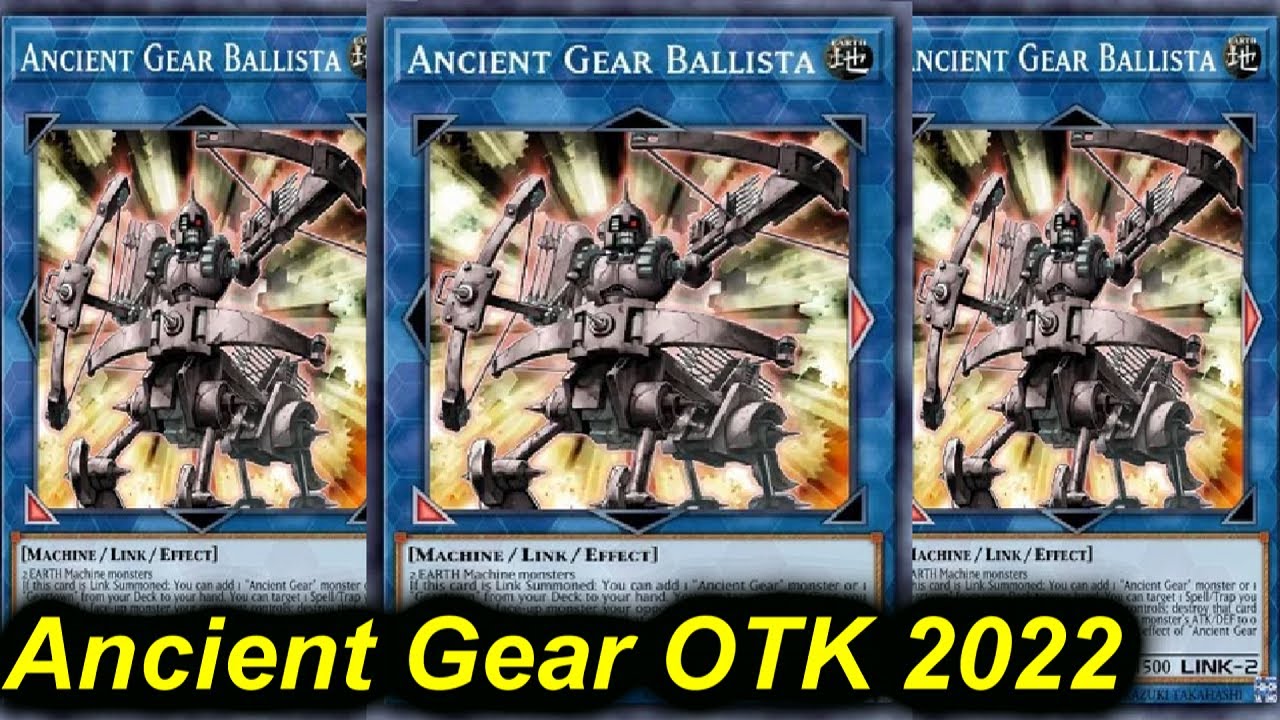 【YGOPRO】ANCIENT GEAR OTK SEPT.2022