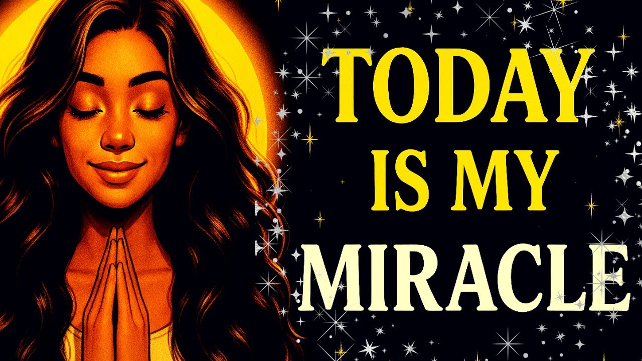 Today Is My Miracle | Morning Affirmations for Faith, Manifestation & Divine Timing