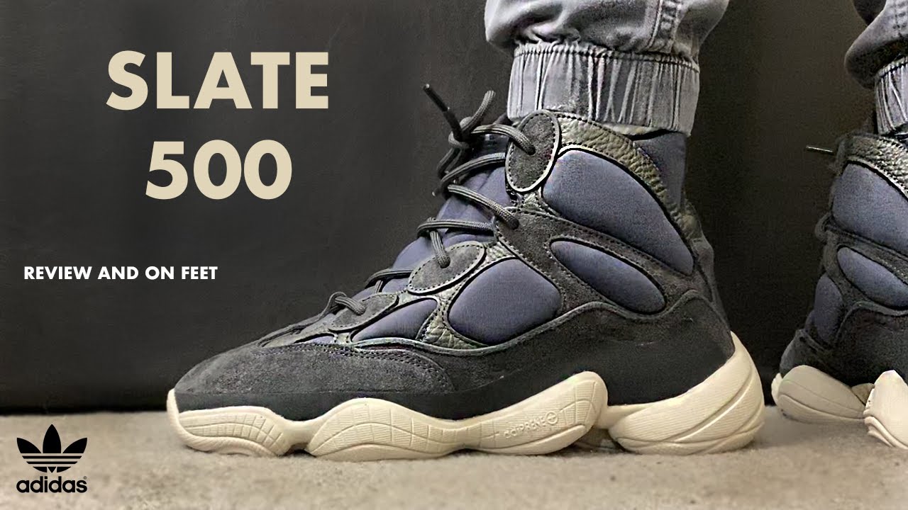 Adidas Yeezy 500 High Slate Review and On Feet