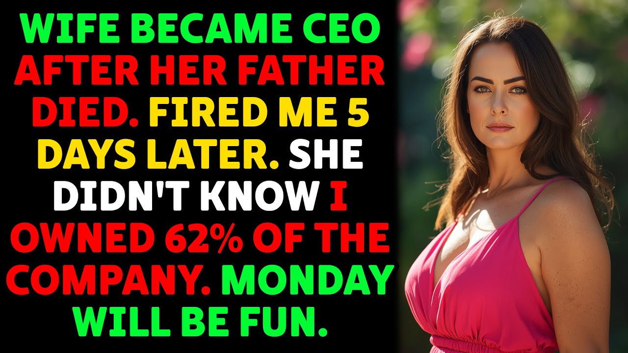Wife Became CEO After Her Father Died. FIRED ME 5 DAYS LATER. She Didn't Know | Cheating Wife Reddit