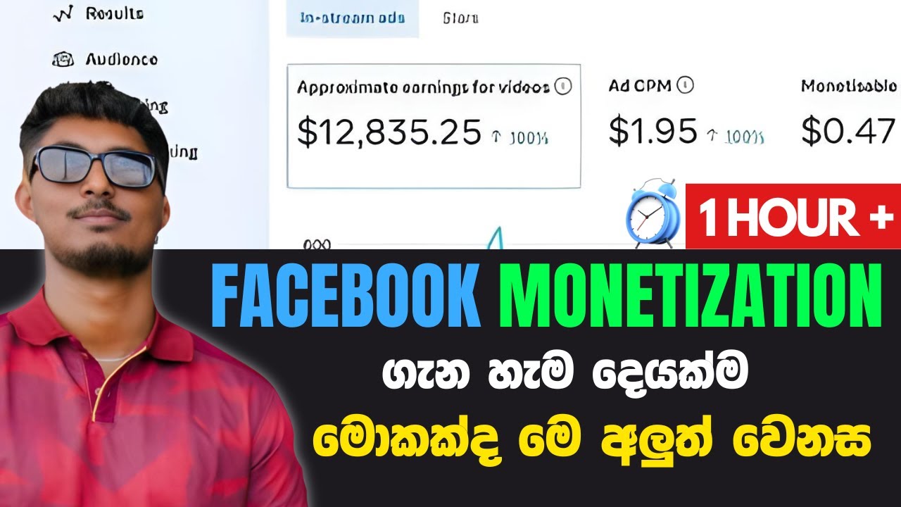 Facebook monetization ගැන හැම දෙයක්ම , ඉගෙන ගන්න කලින් බලන්න