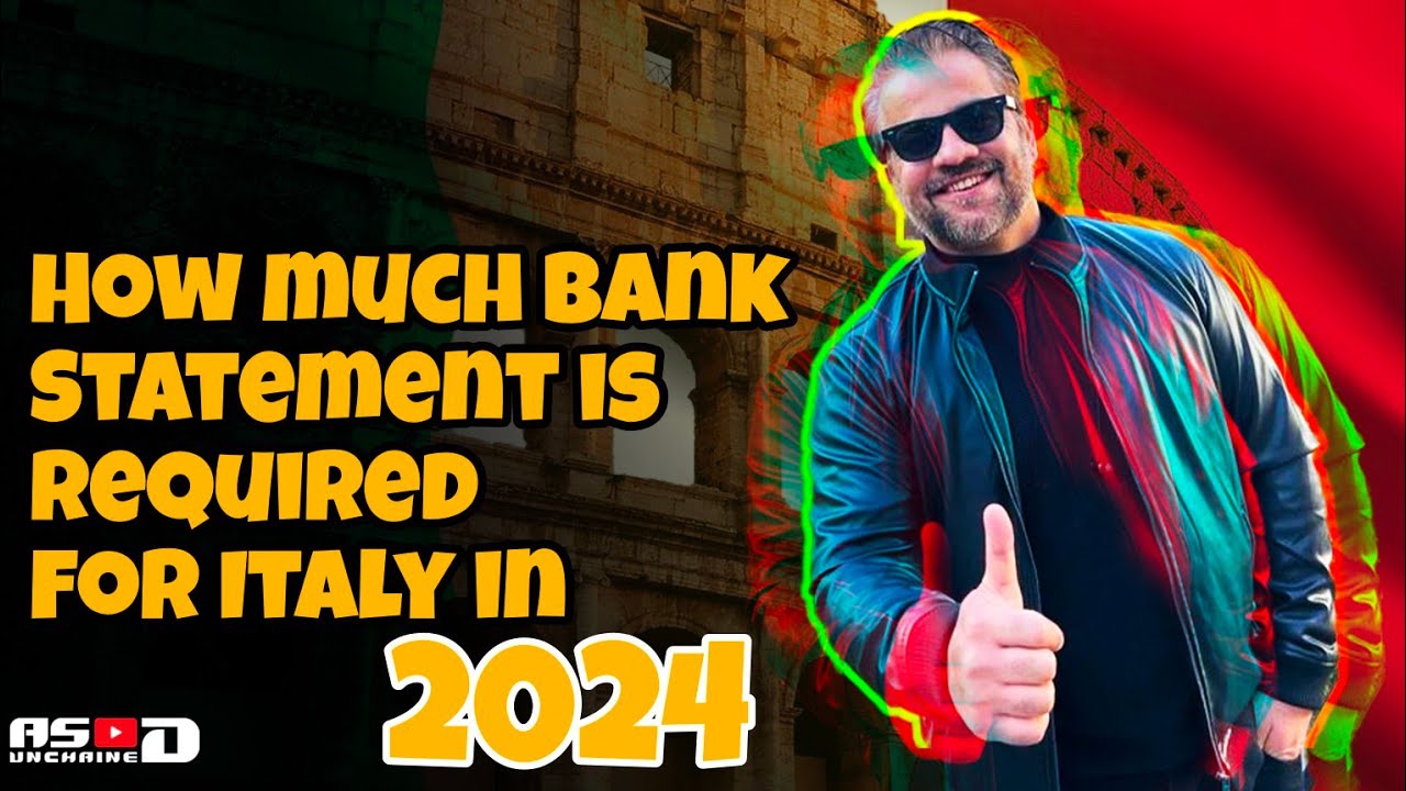 How much Bank Statement you need for Italy? | Italy Student Visa Requirements 2024