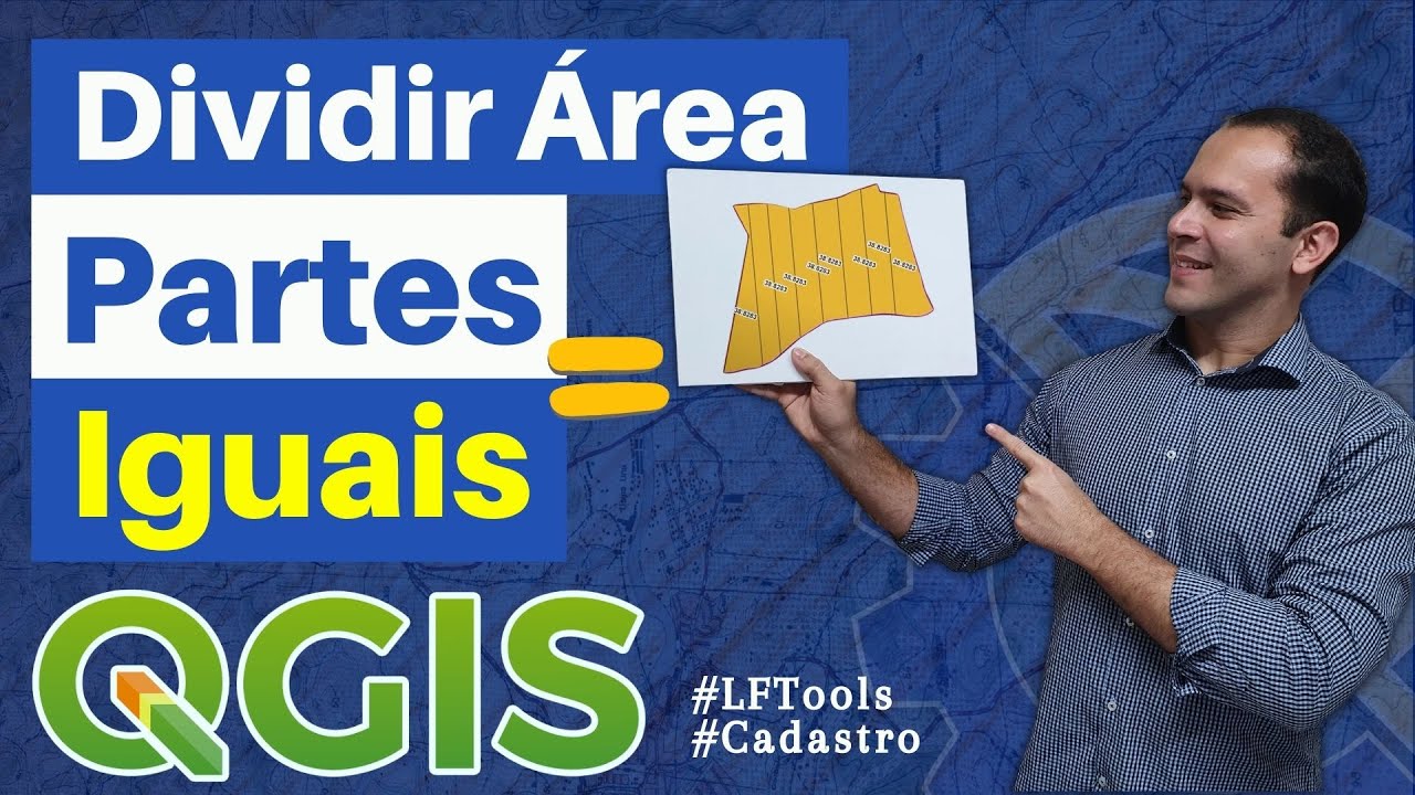 Forma mais fácil de Dividir Área em Partes Iguais no QGIS