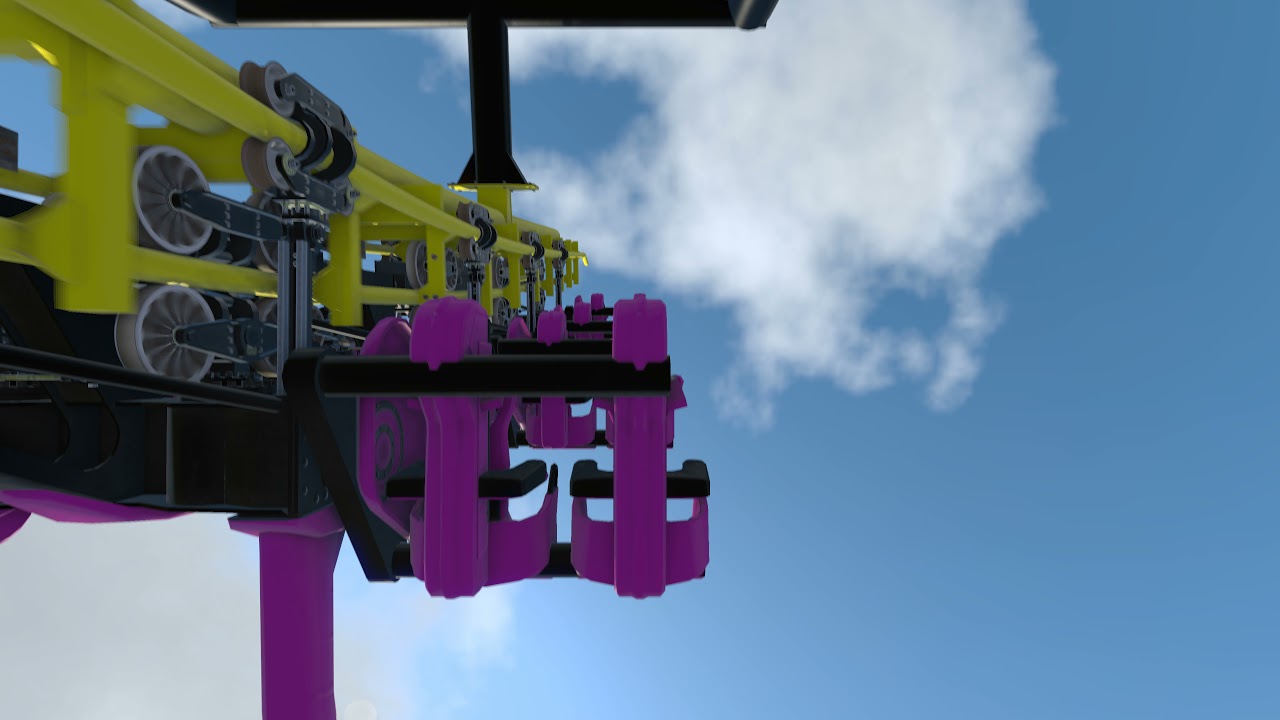 No Limits 2 Launched Shuttle 4th Dimension Coaster