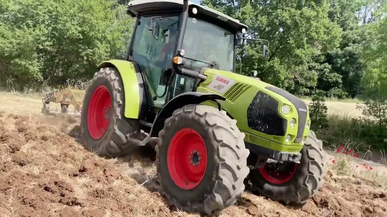 CLAAS ATOS 330 +ripuntature Dondi 5 ancore (messo a dura prova)