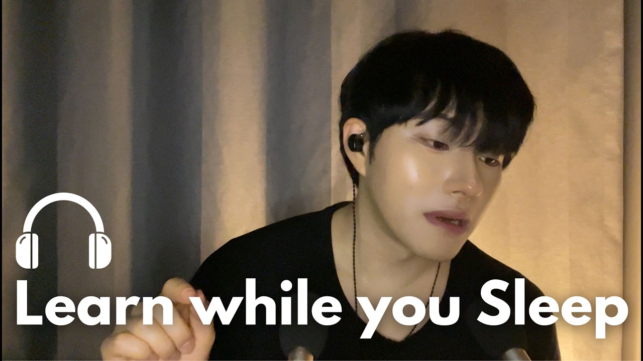 [ASMR and Subtitle] Entering a shop not as a mere tourist, but as a person / Learn Korean tip