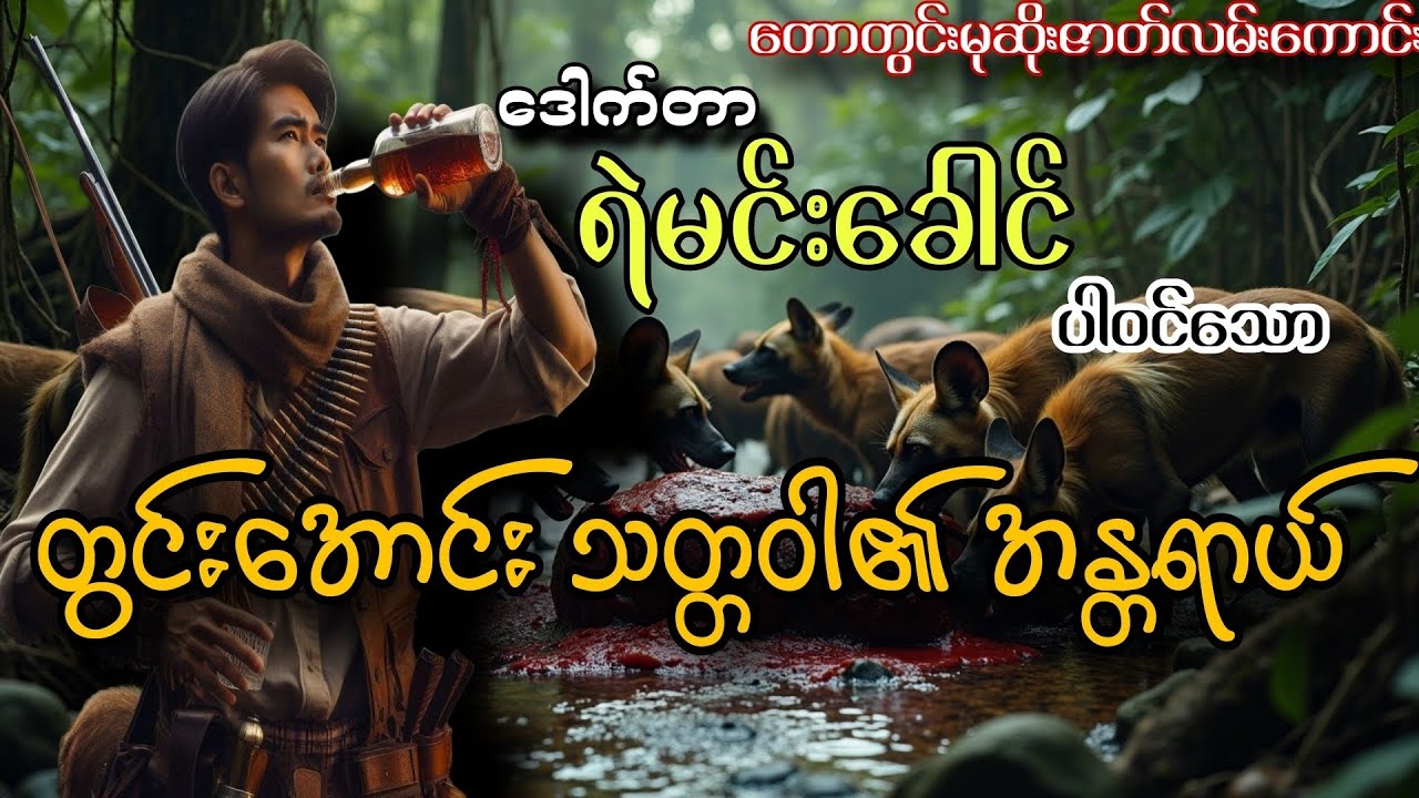 ဒေါက်တာရဲမင်းခေါင်နှင့်တွင်းအောင်းသတ္တဝာတို့၏အန္တရာယ်(အစဆုံး)-တောတွင်းမုဆိုးဇာတ်လမ်းတစ်ပုဒ်