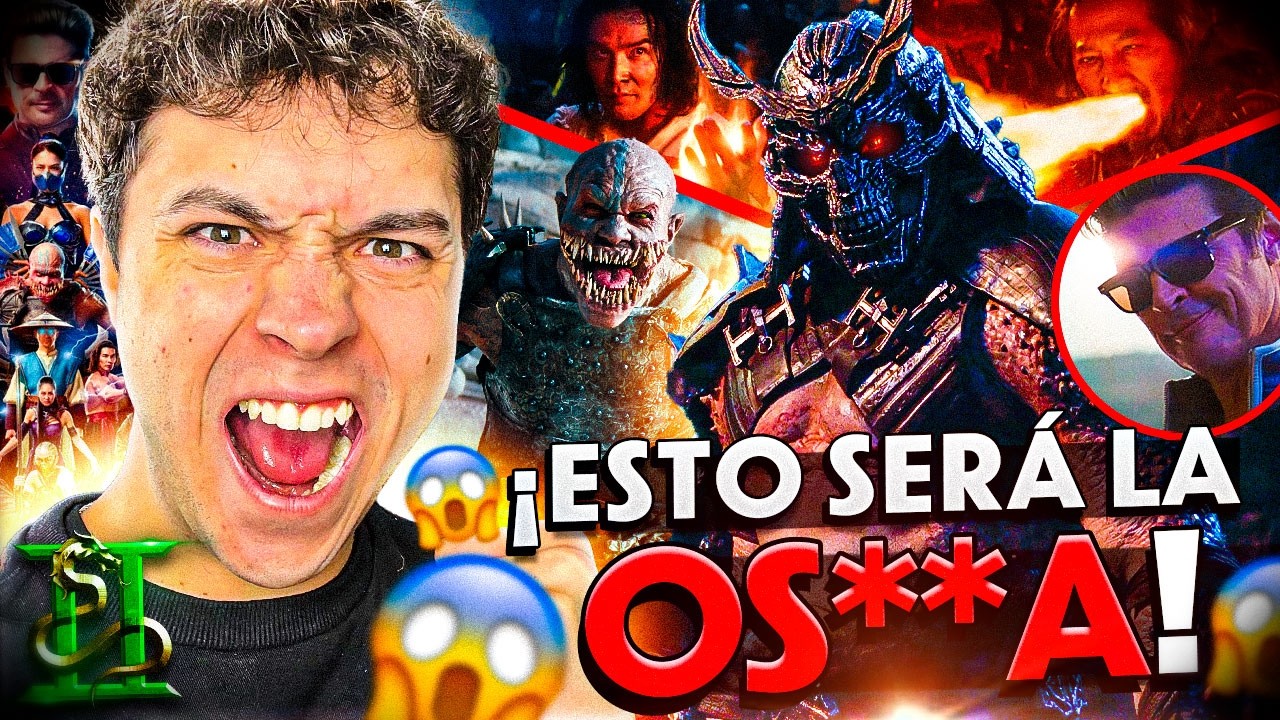 ¡Esta peli será LA OS**A! ¡Se viene GORE POR UN TUBO!😱MORTAL KOMBAT II - REACCIÓN TRÁILER OFICIAL 2