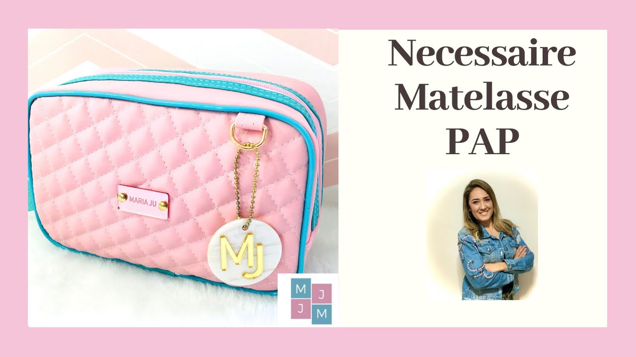PAP Necessaire Matelasse em sintético!