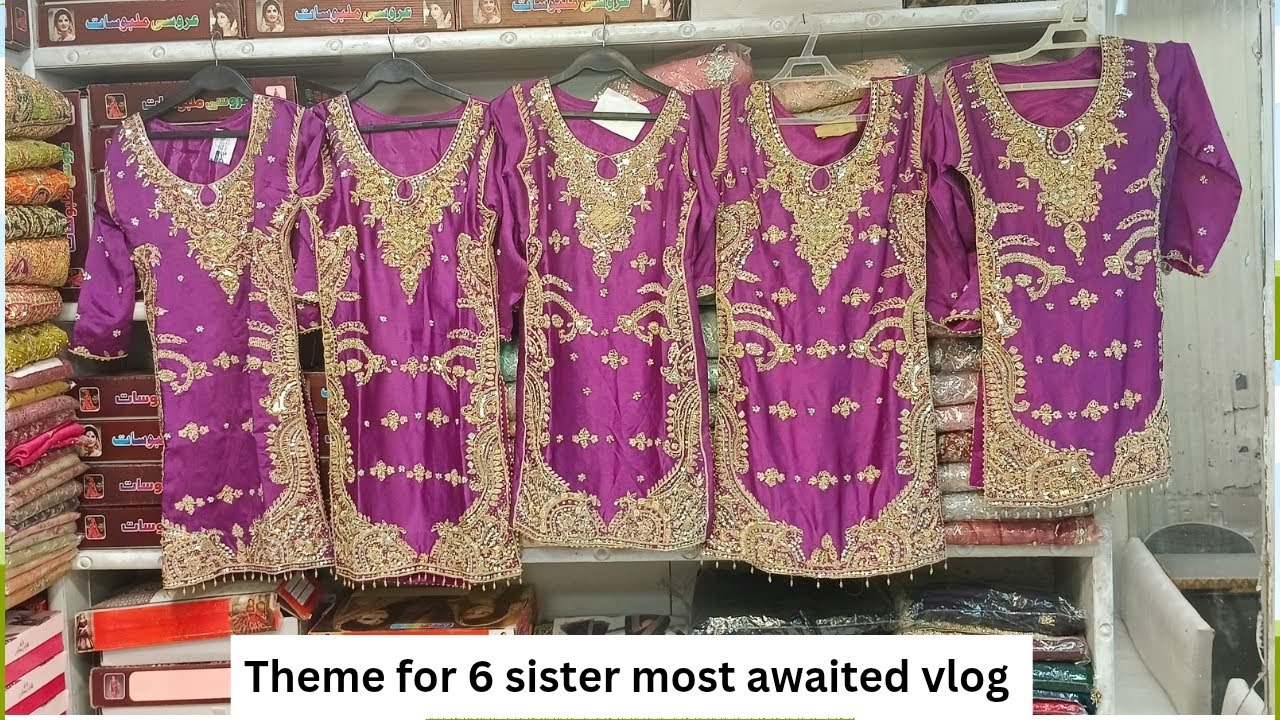 “6 Sisters, 1 Royal Look-Mehndi Theme Reveal💜✨”