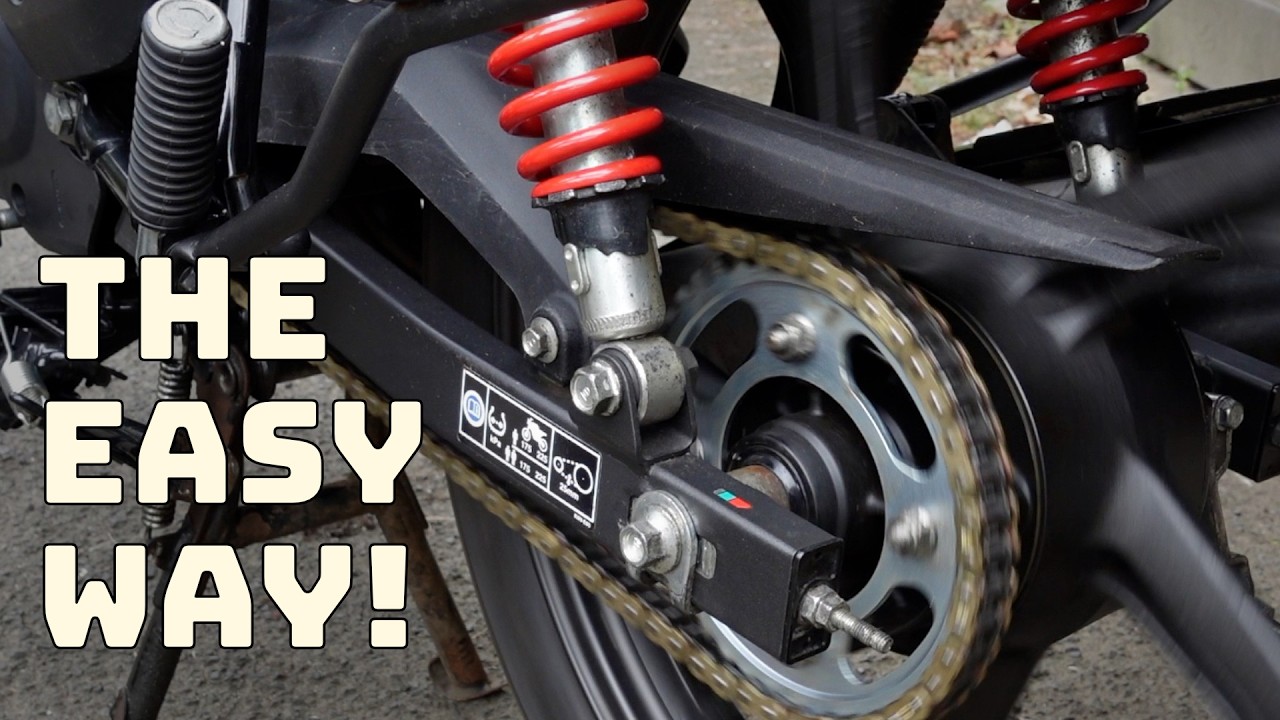 New Chain and Sprockets for the Honda CB125F