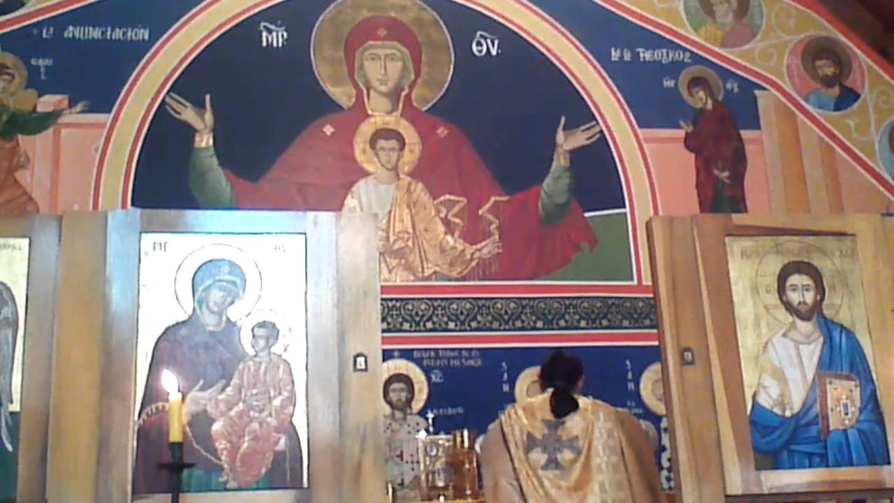 Divina Liturgia en español (fragmentos) - Iglesia Ortodoxa Guatemala (2014)