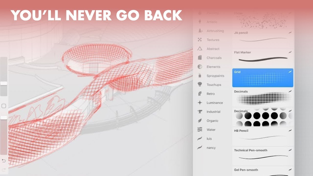 why designers become addicted to procreate