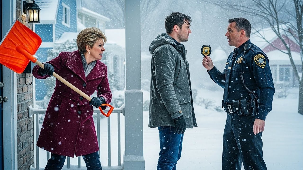 HOA Karen Stole My Shovel During The Blizzard, Froze When The Sheriff Showed Up At Her Door