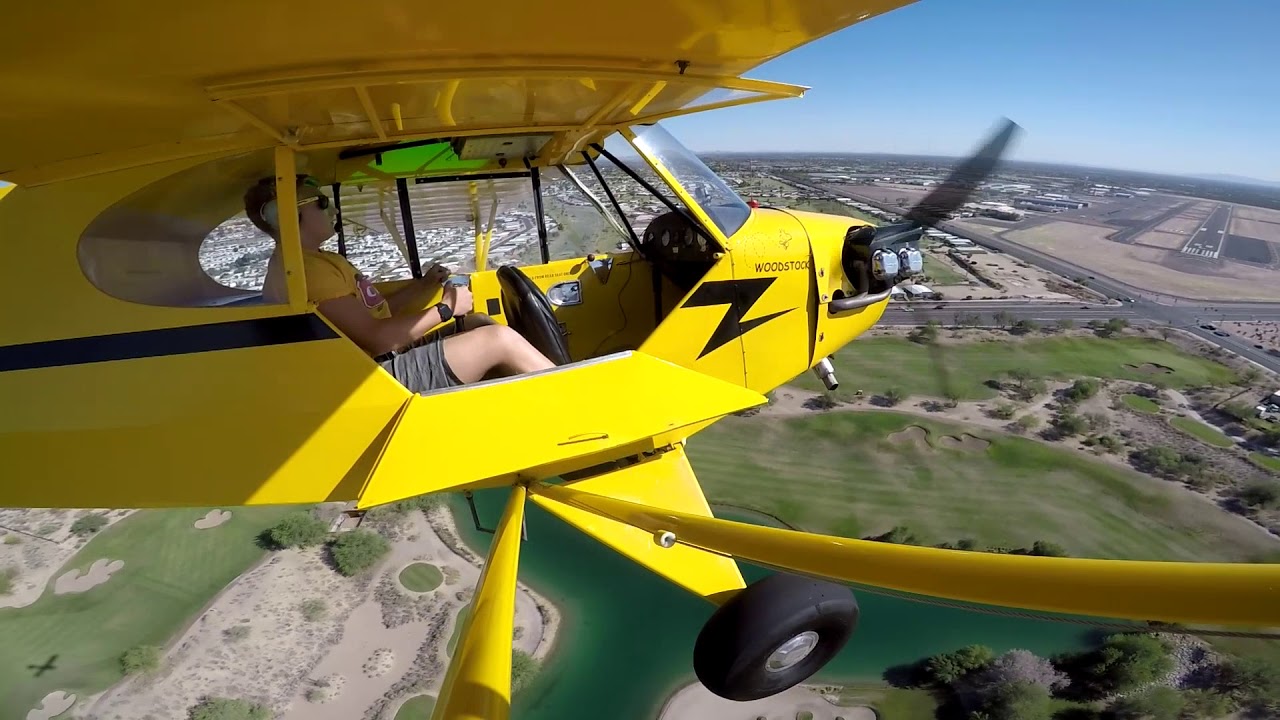 Jacob Thompson First Solo Flight ~ Piper J3 Cub ~ May 15th, 2018