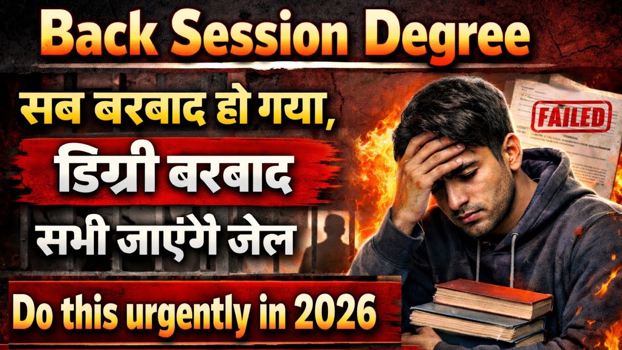 Backdate Degree valid or not 2026-27 || Backdate Degree lena kya sahi hai ya galat 2026-27 